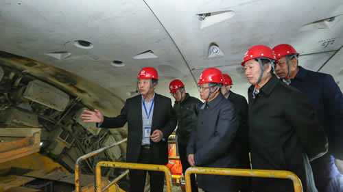中国中铁党委书记、董事长访问蒙华铁路